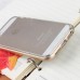iPhone SE 5 5s - Premium Dual Layer Drop Proof Aluminium Bumper and TPU Protective Phone Cover Case - Silver